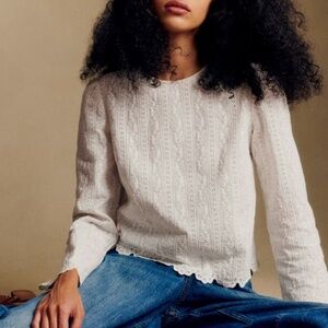 Sezane Abey Blouse NWT